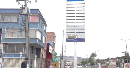 PARADERO SITP BARRIO EL TEJAR  087A09 BOGOTÁ